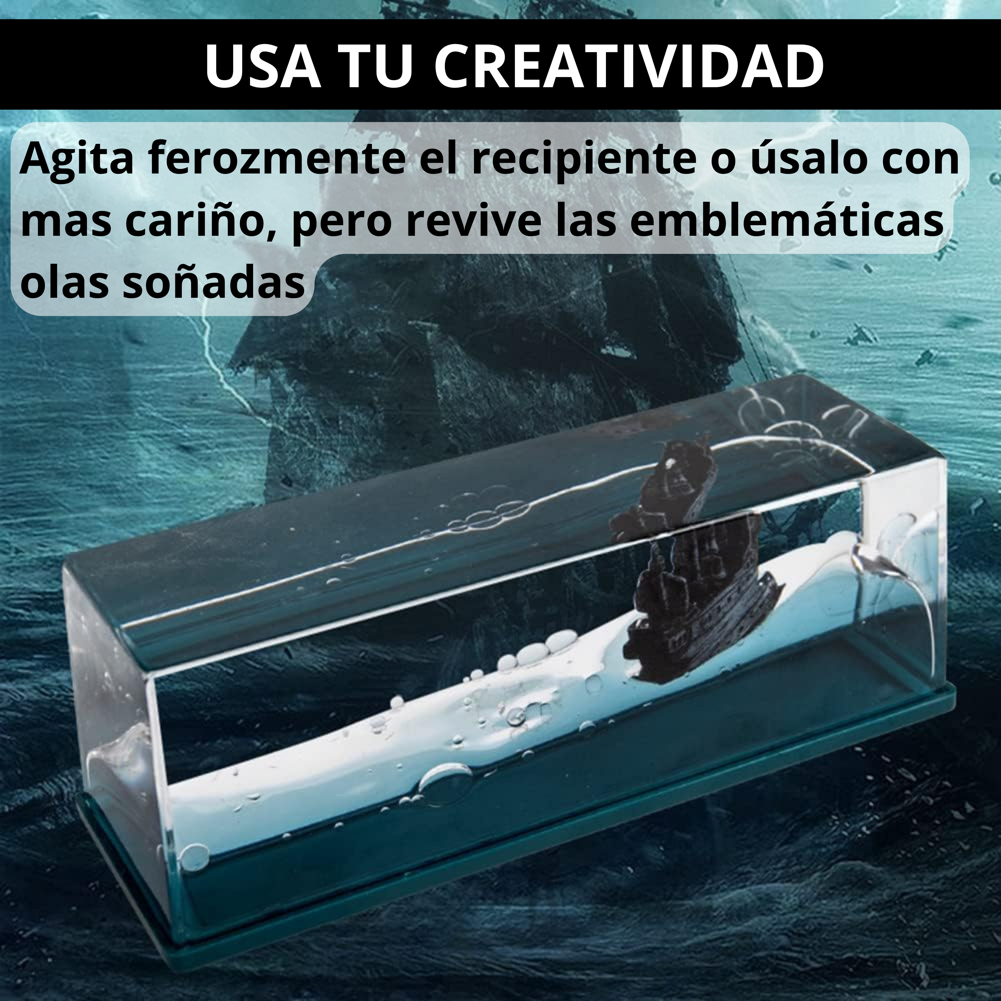 Adorno de Barco Pirata
